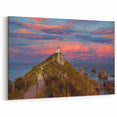 Otago Peninsula Prints - New Zealand Scenery Art  Lighthouse Sunset