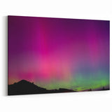 Otago Wall Art - Central Otago Canvas  Southern Lights Aurora Print