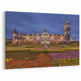 Otago Wall Art - Dunedin Railway Station  Historic New Zealand Canvas