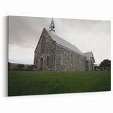 Otago Wall Art - Historic Stone Church  New Zealand Architecture Print