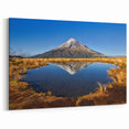 Taranaki Landscape Prints – New Zealand Scenery Art with Mountain Reflection