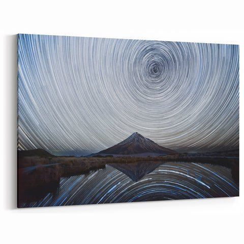 Taranaki Landscape Prints – New Zealand Scenic Starry Night Wall Art