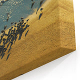 Daytona Wall Art - Coastal Florida Beach Scene with Birds and Waves