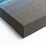 Daytona Wall Art - Clear Blue Sky and Ocean Waves on Sandy Beach