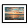 Daytona Wall Art - Breathtaking Sunset Over Calm Ocean Waves