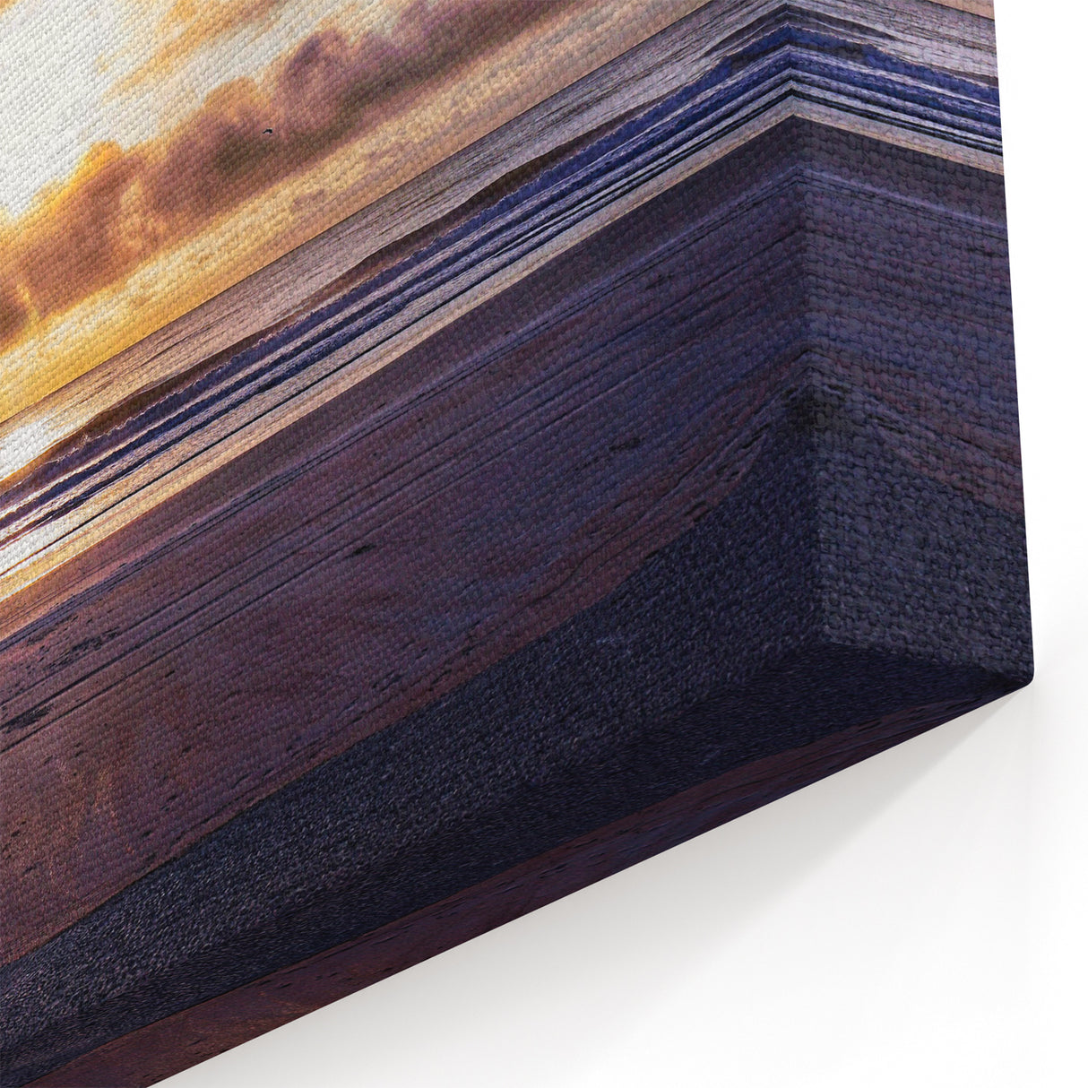 Daytona Wall Art - Dramatic Sunrise with Clouds Over the Beach