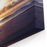 Daytona Wall Art - Dramatic Sunrise with Clouds Over the Beach