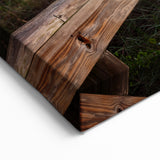 Daytona Wall Art - Wooden Boardwalk Leading to the Tranquil Beach