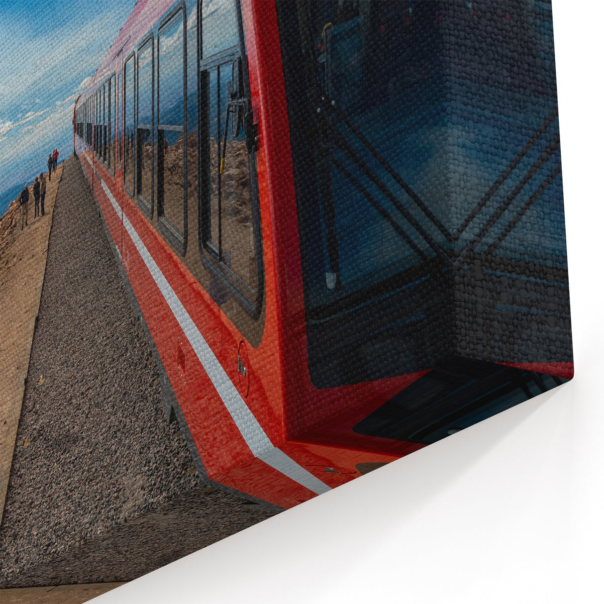 Pikes Peak Wall Art - Scenic Train Ride Photography from Colorado