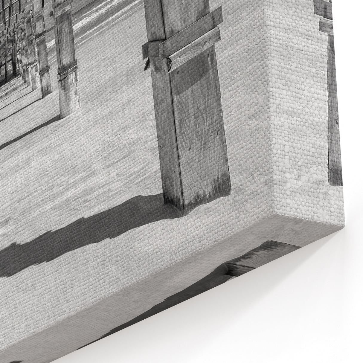 Black and White Daytona Beach Pier Photography - Coastal Florida Art