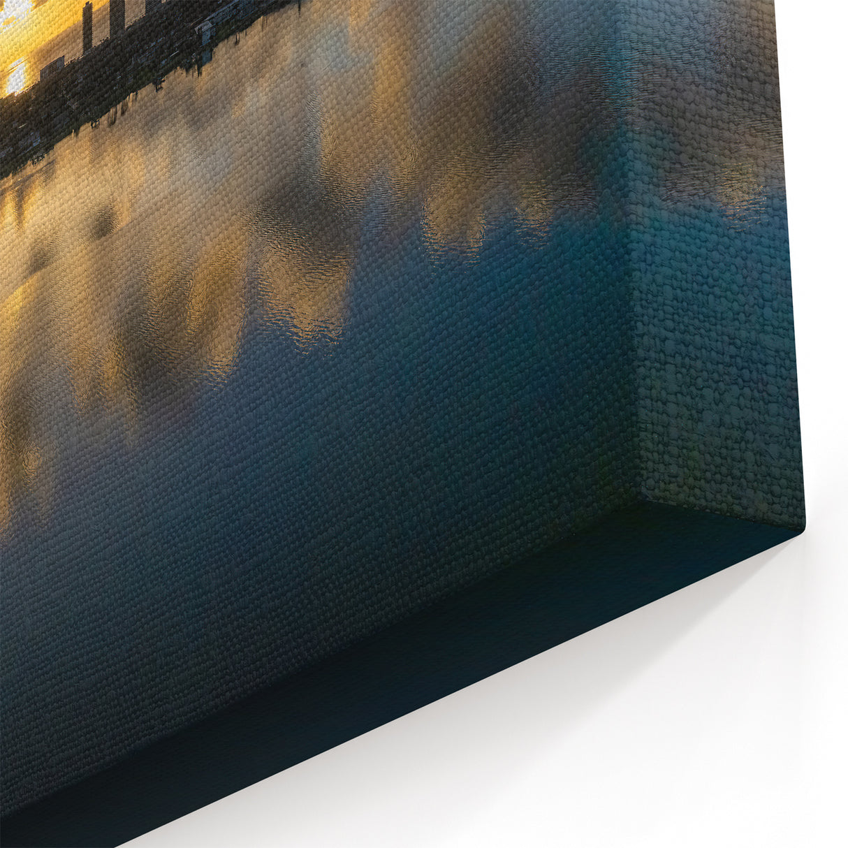 Daytona Beach Sunrise Reflections - Scenic Coastal Florida Art on Canvas