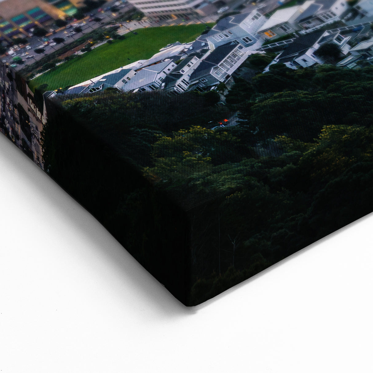 Wellington Harbor Sunset Art – Vibrant Cityscape Canvas Print of New Zealand