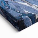 Iceland Canvas Prints - Aerial Glacial River Patterns Art