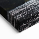 Iceland Photography - Horse Riders at Skógafoss Waterfall Canvas Print