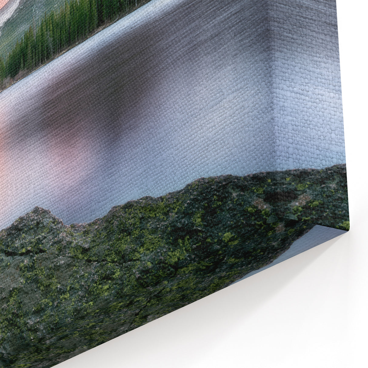 Rocky Mountains Landscape Art - Colorado Nature Wall Decor at Sunset