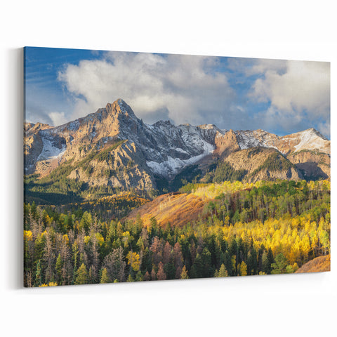 Rocky Mountains Wall Art - Colorado Nature Scene with Autumn Colors
