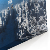 Telluride Ski Lift Wall Art - Scenic Colorado Winter Photography Canvas Print