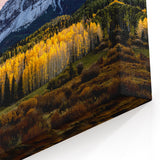Telluride Metallic Mineral Wall Art - Textured Silver Crystal Photography Print