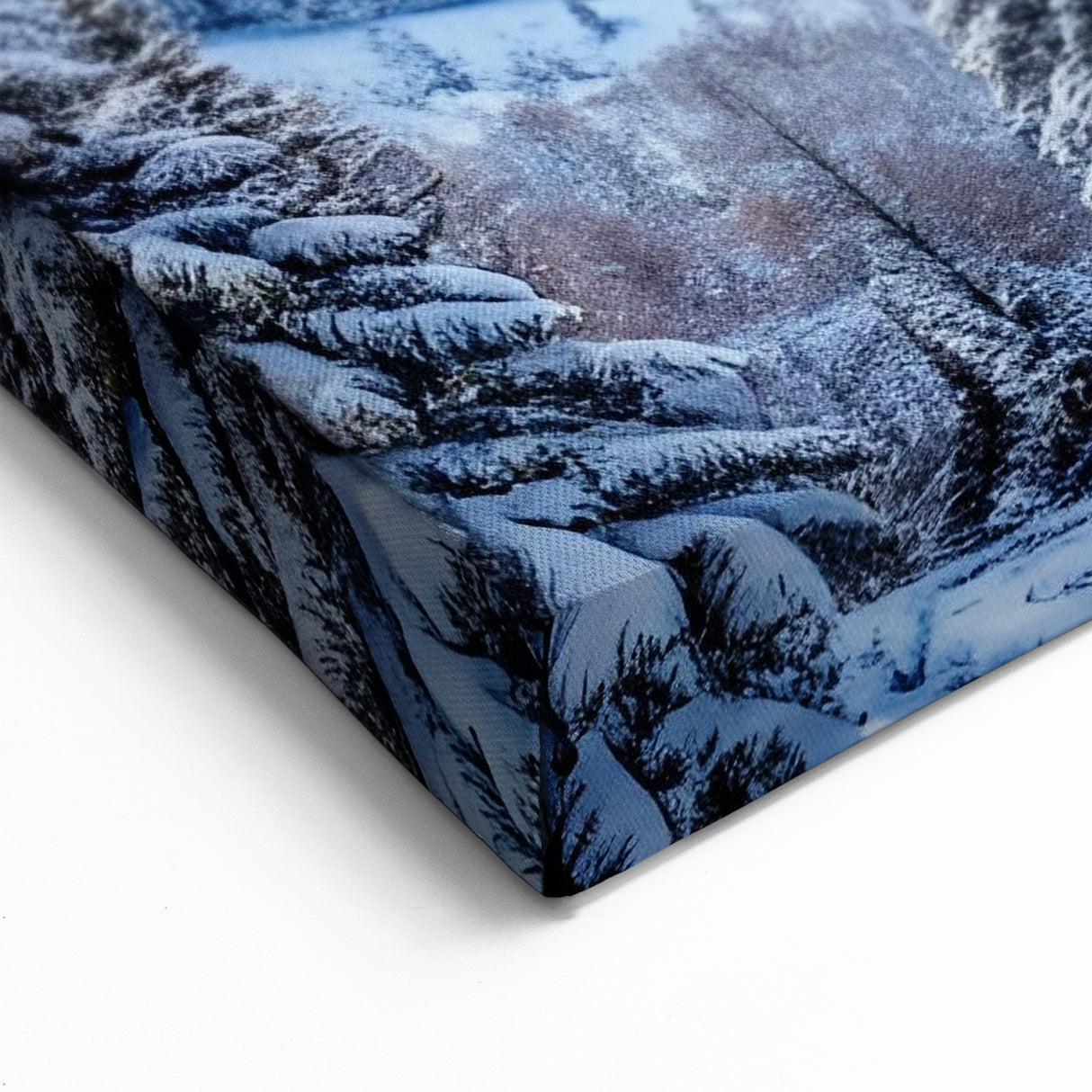 Majestic Maroon Bells Winter Landscape - Colorado Mountain Wall Art