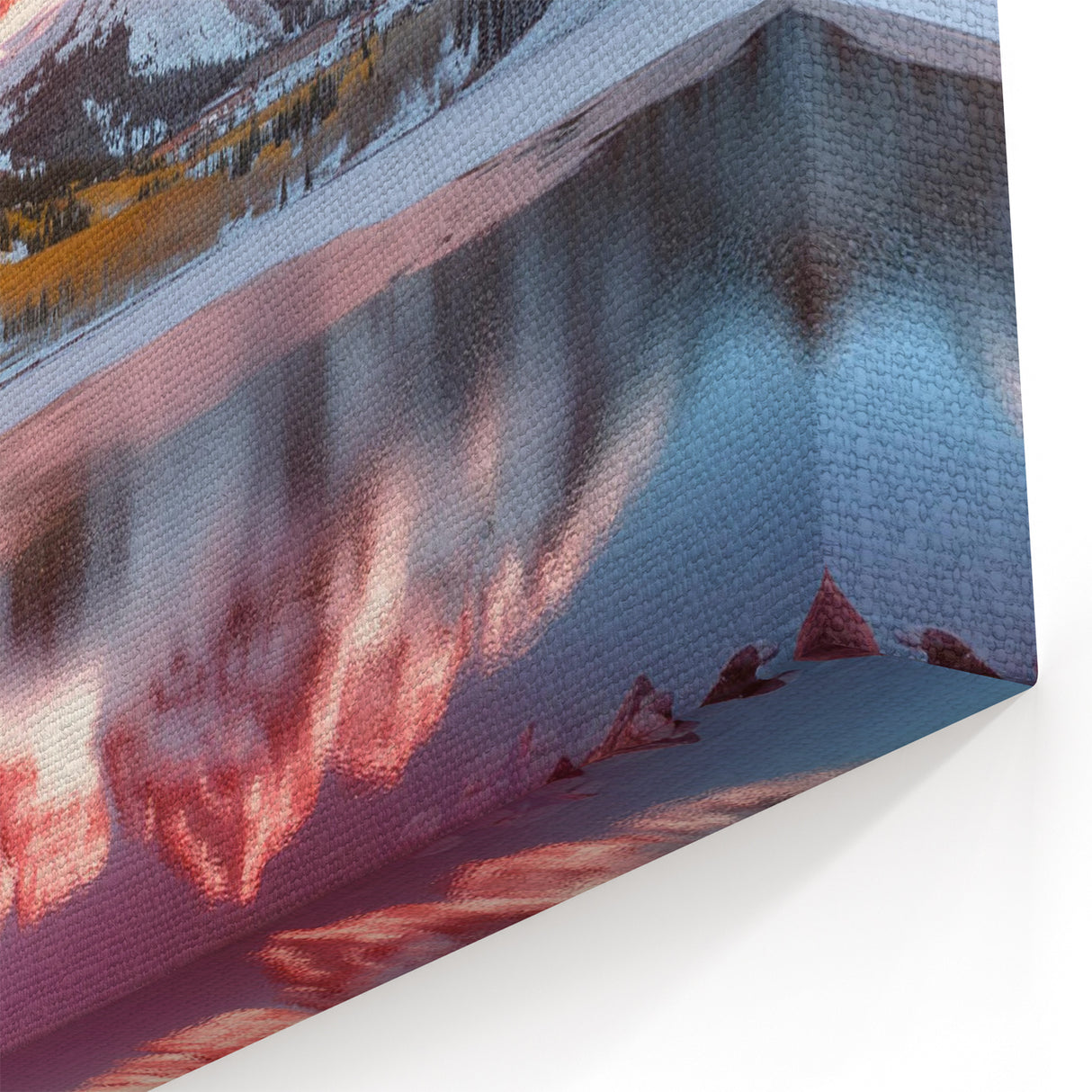 Maroon Bells Autumn Reflection - Colorado Scenic Mountain Wall Art