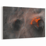 Iceland Wall Art - Stunning Volcanic Icelandic Landscape Aerial View