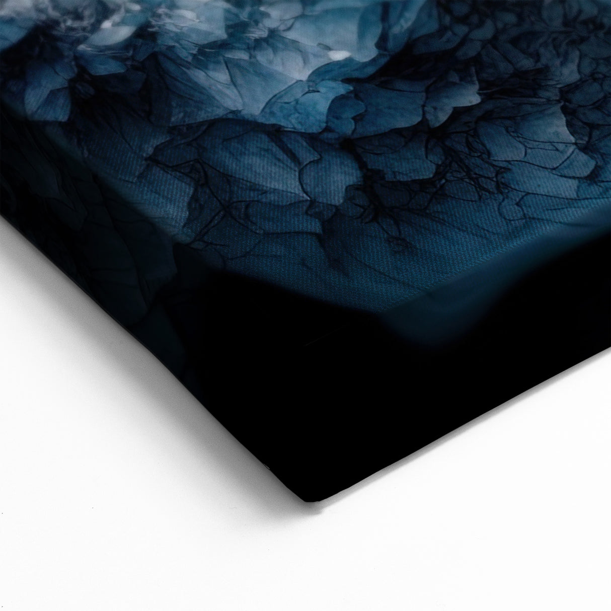 Iceland Photography - Aerial Glacial River Art in Blue and White