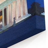 Lincoln Memorial Wall Art - Washington DC Landmark with Blue Sky
