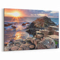 Ireland Nature Artwork - Giant's Causeway at Sunrise