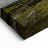 Irish Landscape Art - Dolmen Under Dramatic Skies and Rolling Hills