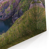Ireland Wall Art - Lighthouse on Coastal Cliffs at Sunset
