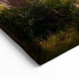 Irish Landscape Art - Enchanted Tree Tunnel on Forest Road