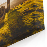 Irish Landscape Art - Ancient Standing Stones at Sunset Print