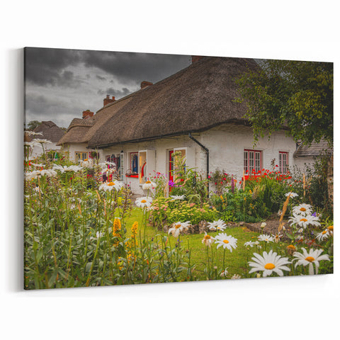 Beautiful Ireland Posters - Traditional Irish Cottage and Garden Art