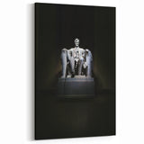 Abraham Lincoln Statue Wall Art - Iconic Lincoln Memorial Sculpture
