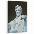 Close-Up Abraham Lincoln Statue Wall Art - Lincoln Memorial Detail