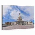 US Capitol Building Wall Art - Iconic Washington DC Landmark Canvas Print