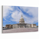 US Capitol Building Wall Art - Iconic Washington DC Landmark Canvas Print