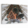 Berkeley University Art - Scenic Bell Tower Architecture on Stretched Canvas