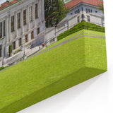 Scenic Berkeley Library Wall Art - Historic Architecture on Canvas