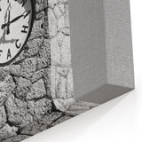 Daytona Beach Clock Tower - Black and White Coastal Florida Art on Canvas