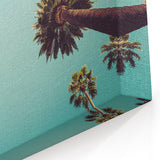 California Palm Trees Art - Iconic Beverly Hills Skyline Decor Print