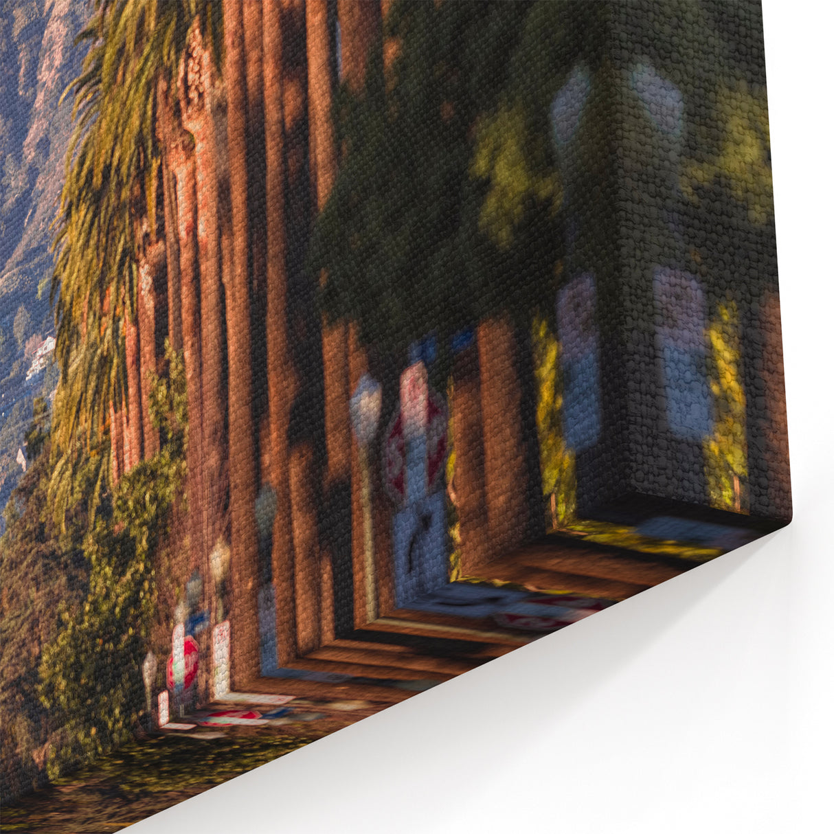 Hollywood Sign and Palm Trees - Iconic California Wall Art Print