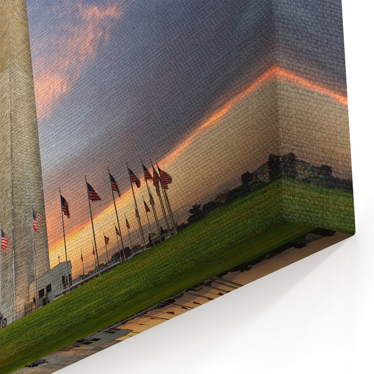 Washington Monument Wall Art - Historic Landmark Canvas and Framed Prints