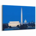 Washington Monument Wall Art - Capitol and Lincoln Memorial Prints