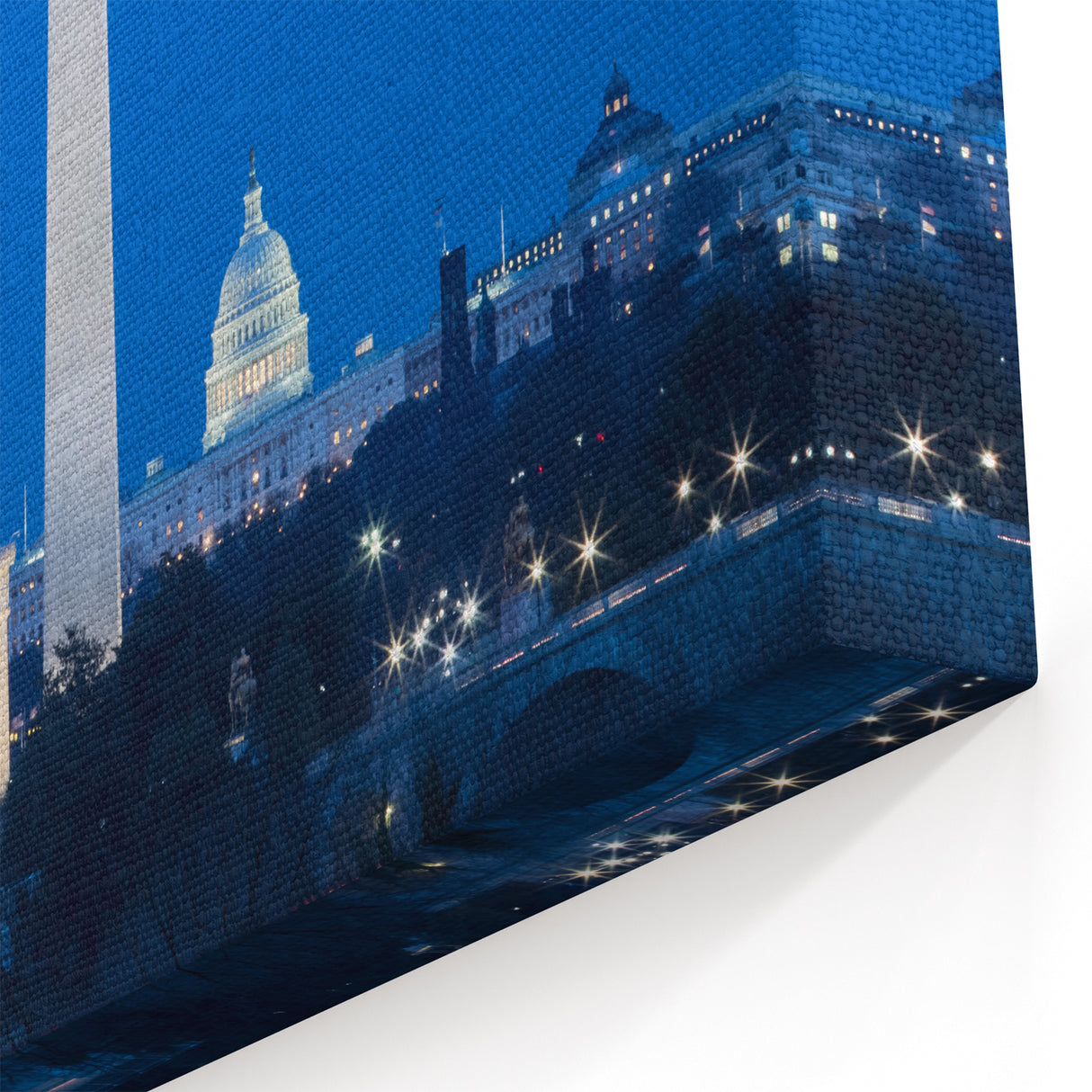 Washington Monument Wall Art - Capitol and Lincoln Memorial Prints