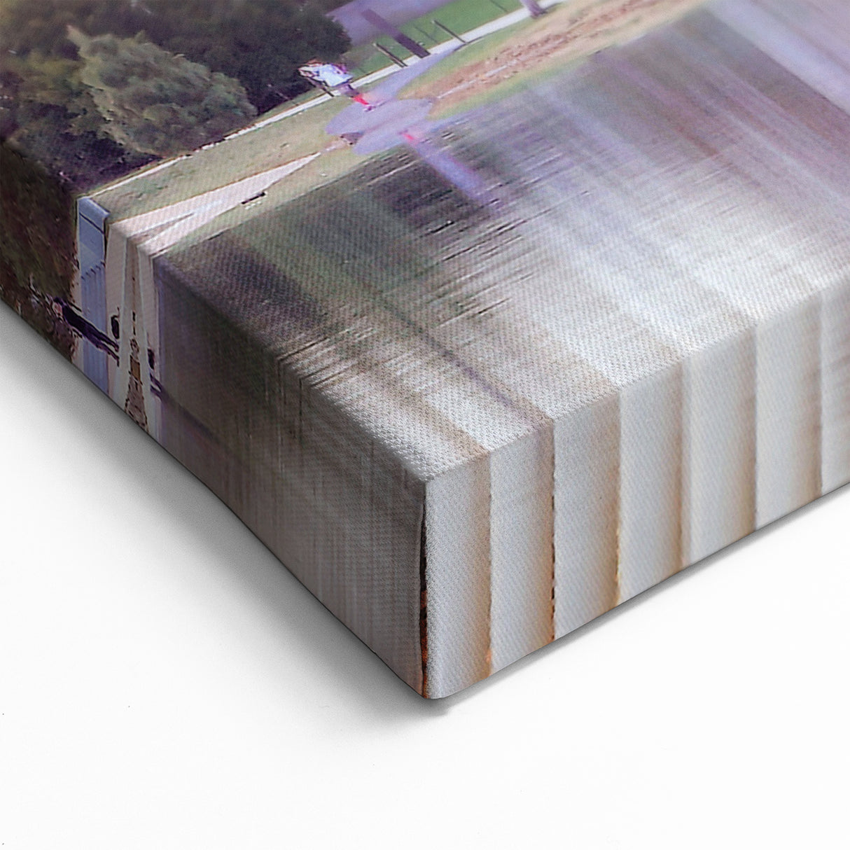 Jefferson Memorial Wall Art - Cherry Blossoms and Landmark Canvas Print