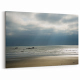 Olympic National Park Wall Art - Tranquil Ocean Beach Canvas Print