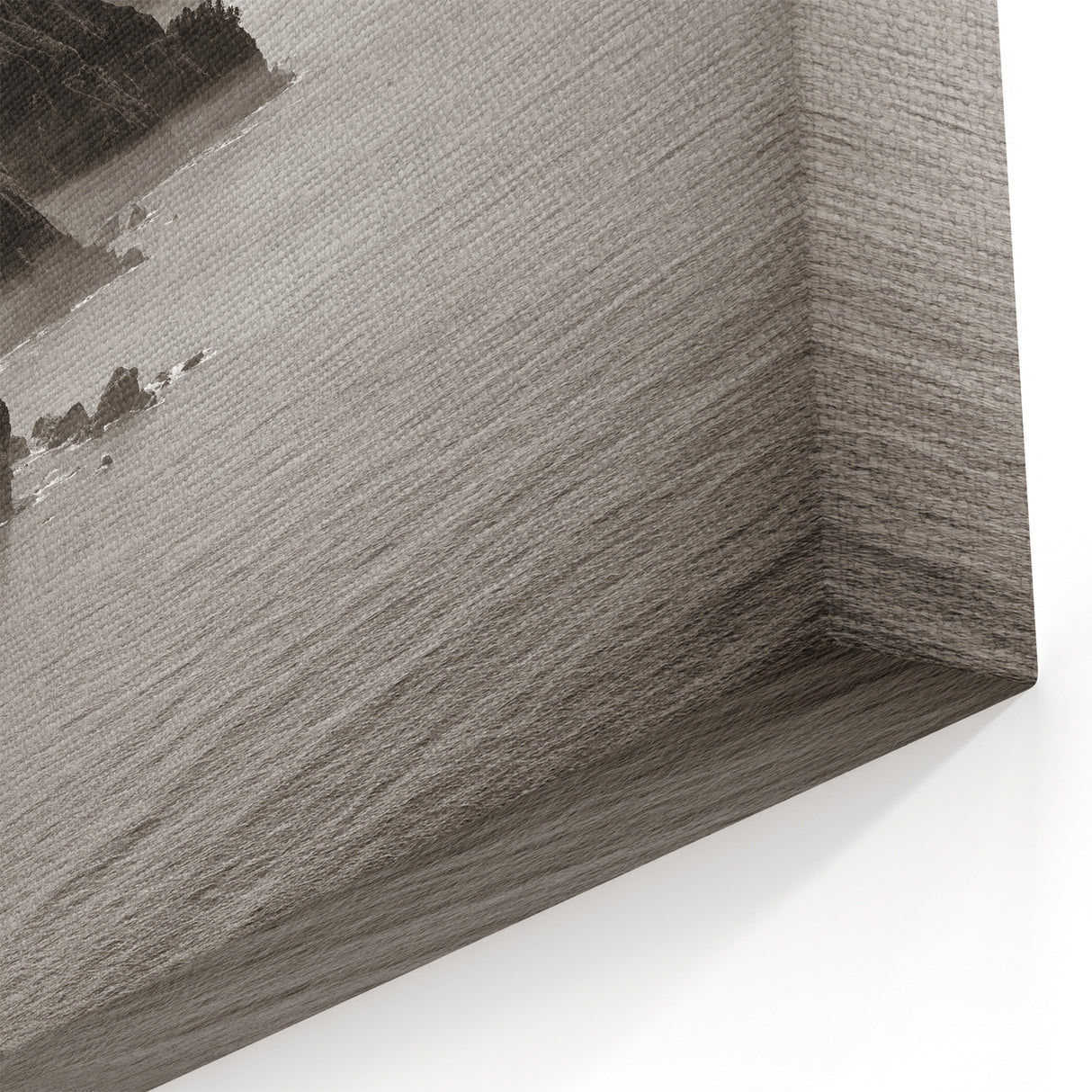 Vintage Inspired Big Sur Wall Art – California Coastal Black & White Print