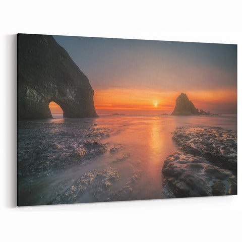 Landscape Art of Olympic National Park-Majestic Coastal View