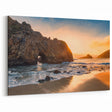 Golden Sunset at Big Sur – California Coastal Landscape Wall Art